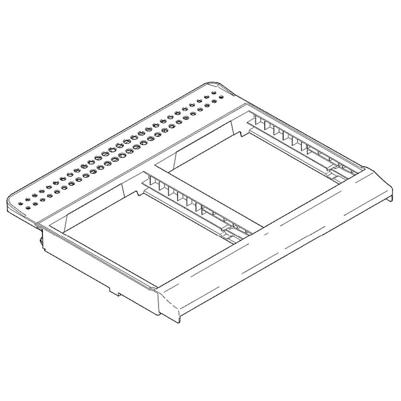 OEM Genuine Part 1 of WR32X31471 - VEGETABLE PAN COVER 28
