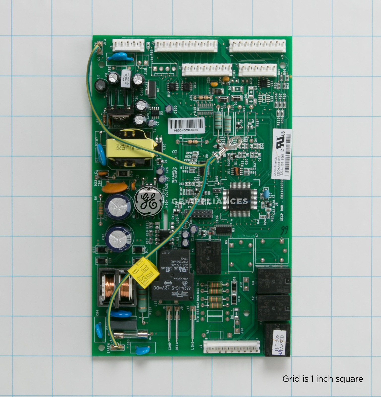 OEM Genuine Part 1 of WR55X11033 GE Refrigerator Board Main Combined Hmi - Image 3