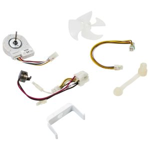 1 of 8201589 Whirlpool Refrigerator Evaporator Motor OEM Replacement, NEW FAS...