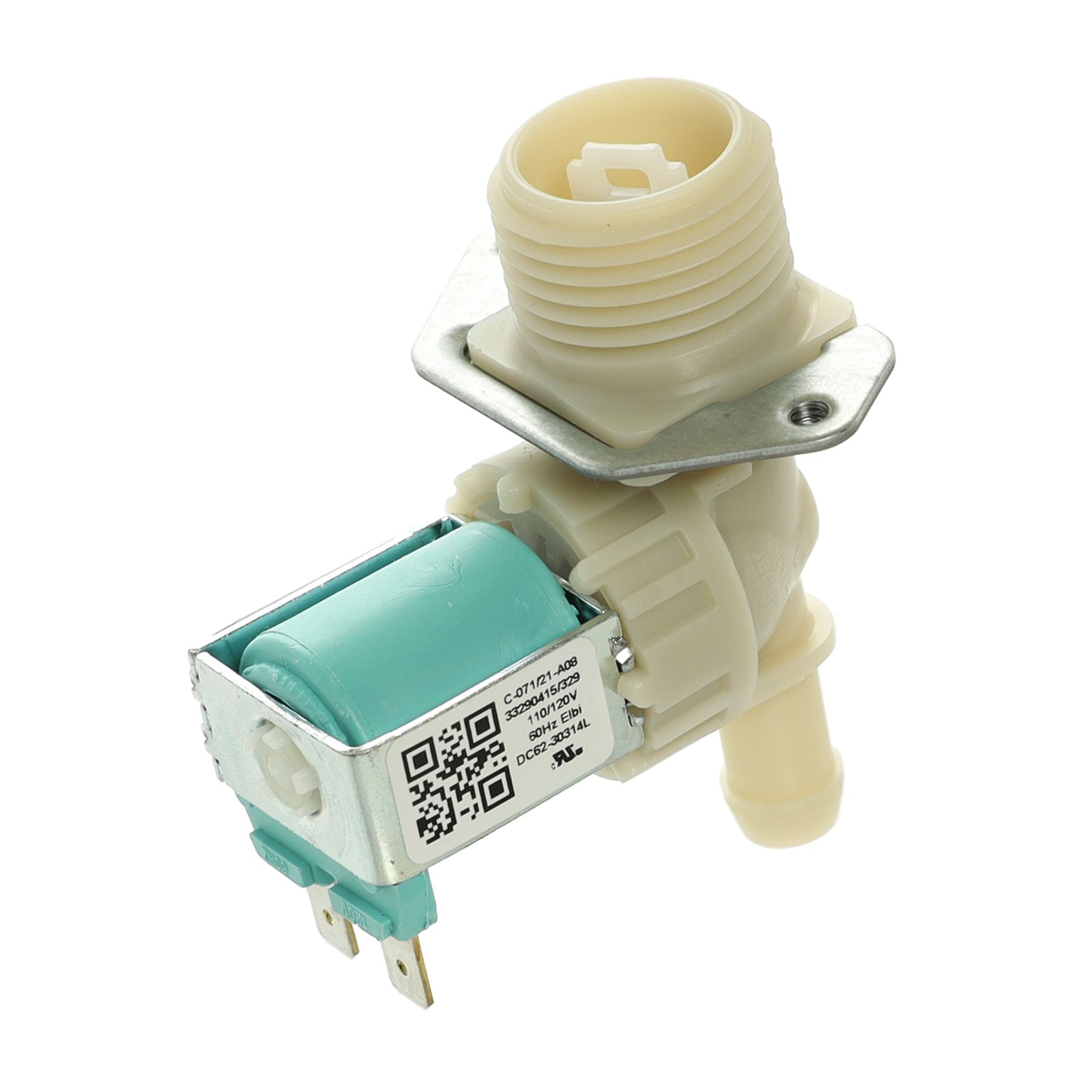1 of DC62-30314L Samsung Dishwasher Water Inlet Valve Assembly OEM Replacemen...