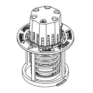 1 of WD12X25995 GE Fine Filter and Basket Assembly OEM Replacement, NEW FAST ...
