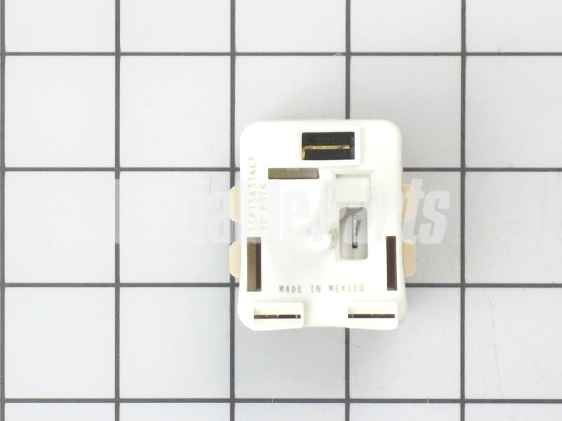 1 of WR09X10107 GE Refrigerator 5SP Overload/PTC OEM Replacement, NEW FAST SH... - Image 8
