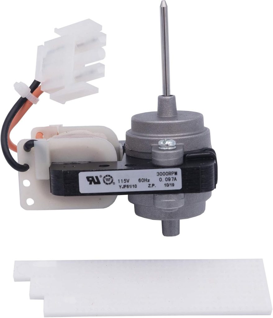 1 of WR60X21886 GE Refrigerator Motor Evaporator Fan Service OEM Replacement,...