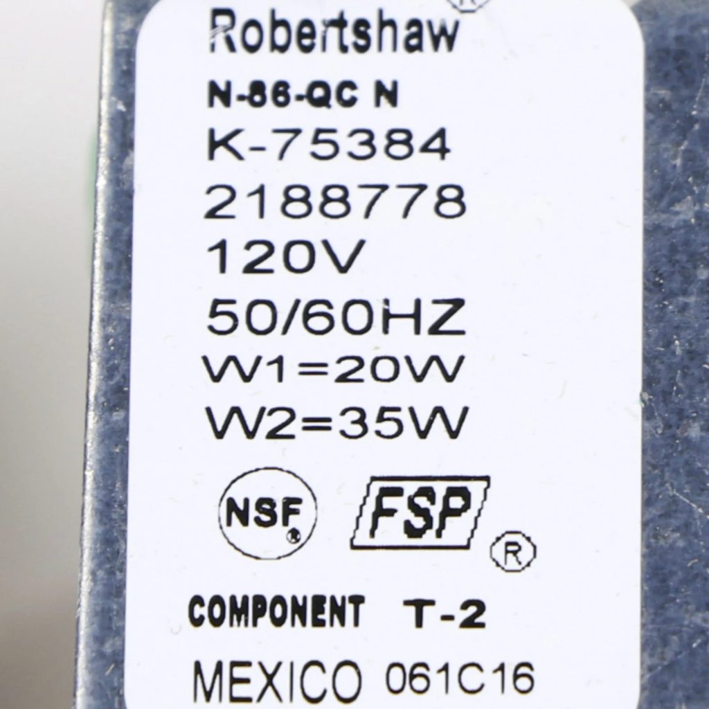 OEM Genuine Part 1 of W10853654 - VALVE-INLT