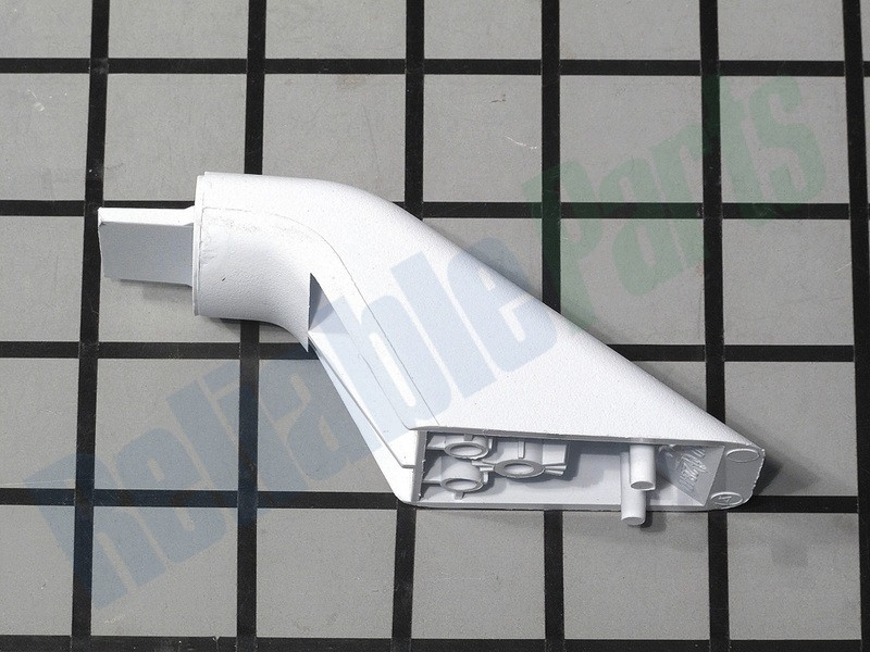 OEM Genuine Part 1 of WB7X7189 GE Oven Range Door Handle Endcap White - Image 7