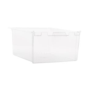 OEM Genuine Part 1 of WR32X10834 - REFRIGERATOR VEGETABLE PAN - CLEAR